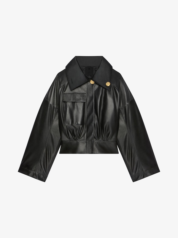 Givenchy Jacket in nappa leather with adjustable collar Los más vendidos
