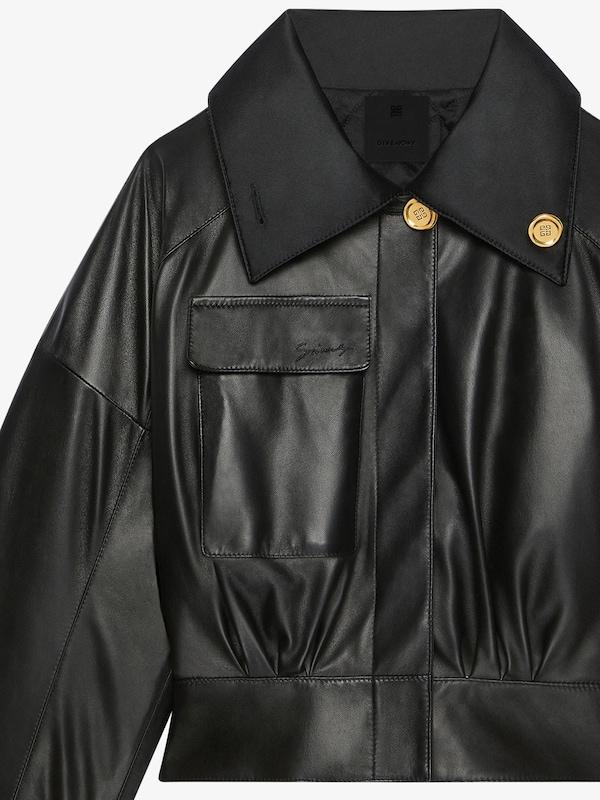 Givenchy Jacket in nappa leather with adjustable collar Los más vendidos