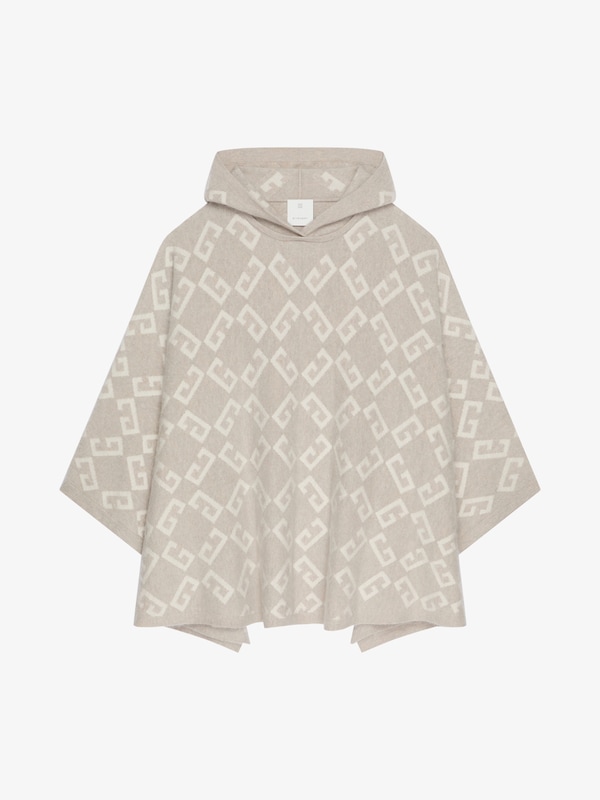 Givenchy Poncho in monogram 72 jacquard Descuento