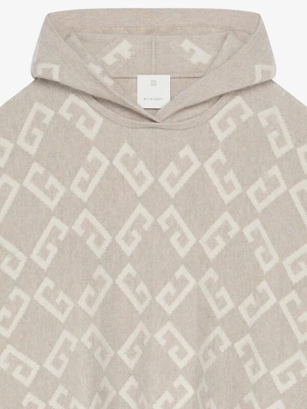 Givenchy Poncho in monogram 72 jacquard Descuento