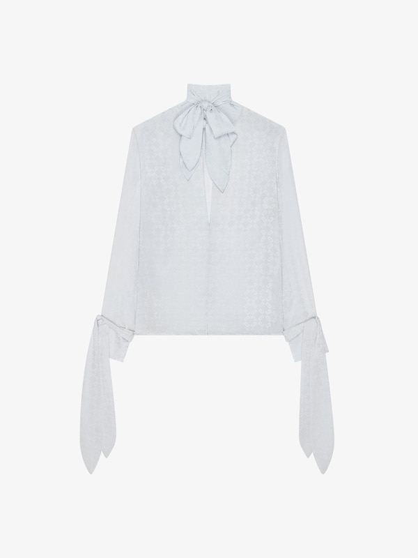 Givenchy Blouse with bows in monogram 72 jacquard Último día
