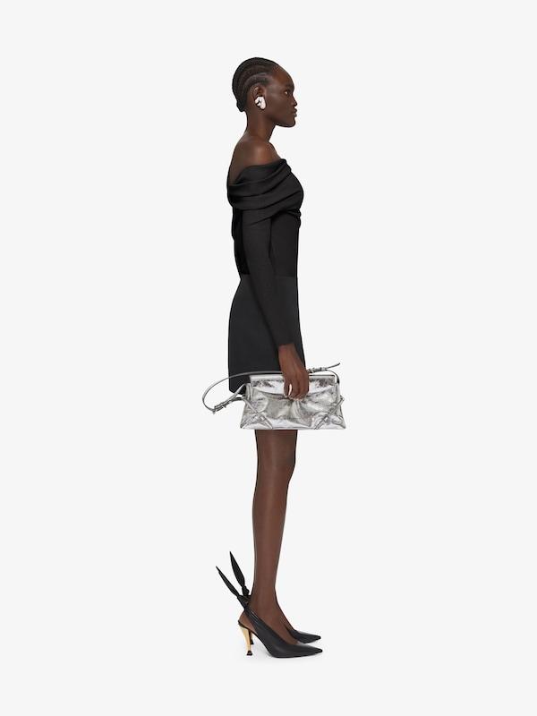 Givenchy Asymmetric draped top in jersey Precios de Black Friday
