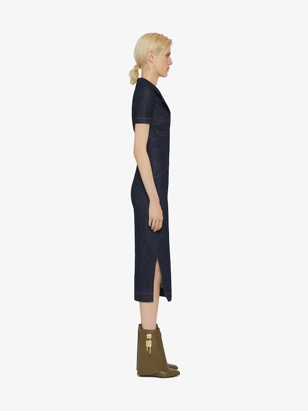Givenchy Shark Lock ankle boots in leather Descuentos del mes