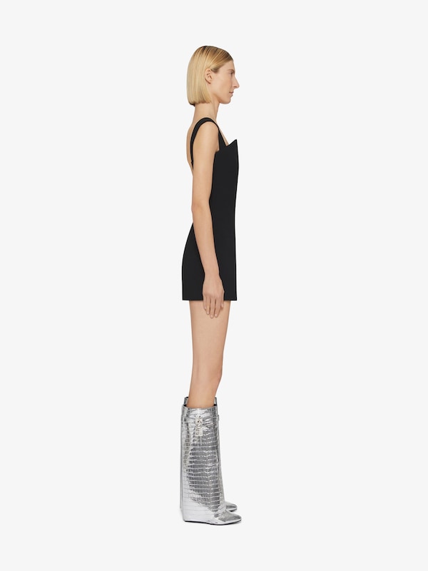 Givenchy Shark Lock boots in crocodile effect leather Devoluciones gratuitas
