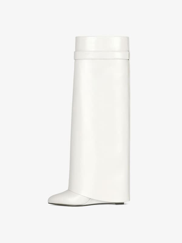 Givenchy Shark Lock boots in leather 2025