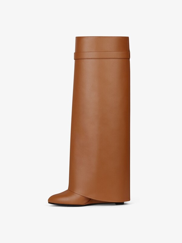 Givenchy Shark Lock boots in leather Outlet online