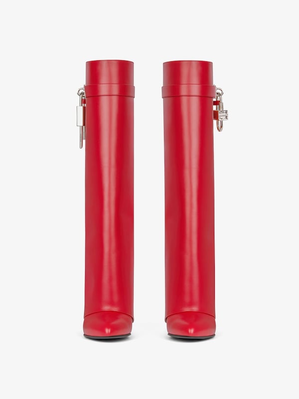 Givenchy Shark Lock boots in leather Rebajas top