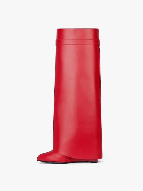 Givenchy Shark Lock boots in leather Rebajas top