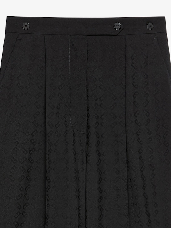 Givenchy Pleated pants in monogram 72 jacquard Últimos 3 días