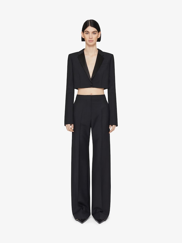 Givenchy Flare tailored pants in wool and mohair COMPRAR AHORA