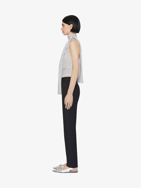 Givenchy Slim fit tailored pants in wool and mohair ÚLTIMAS EDICIONES