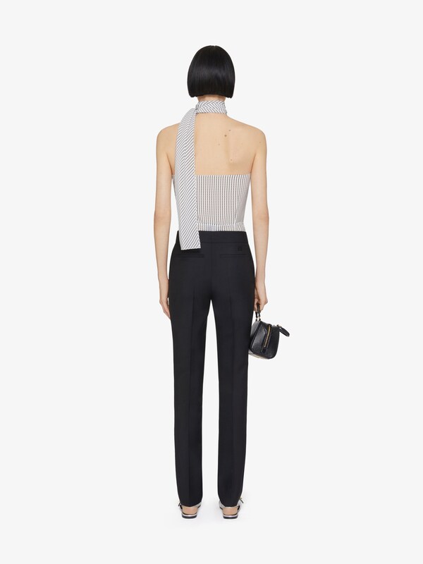 Givenchy Slim fit tailored pants in wool and mohair ÚLTIMAS EDICIONES