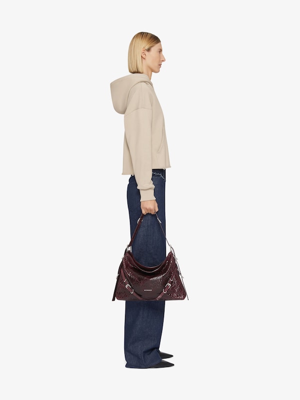 Givenchy Oversized jeans in mixed denim Oferta especial de fábrica