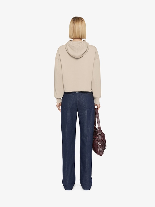 Givenchy Oversized jeans in mixed denim Oferta especial de fábrica