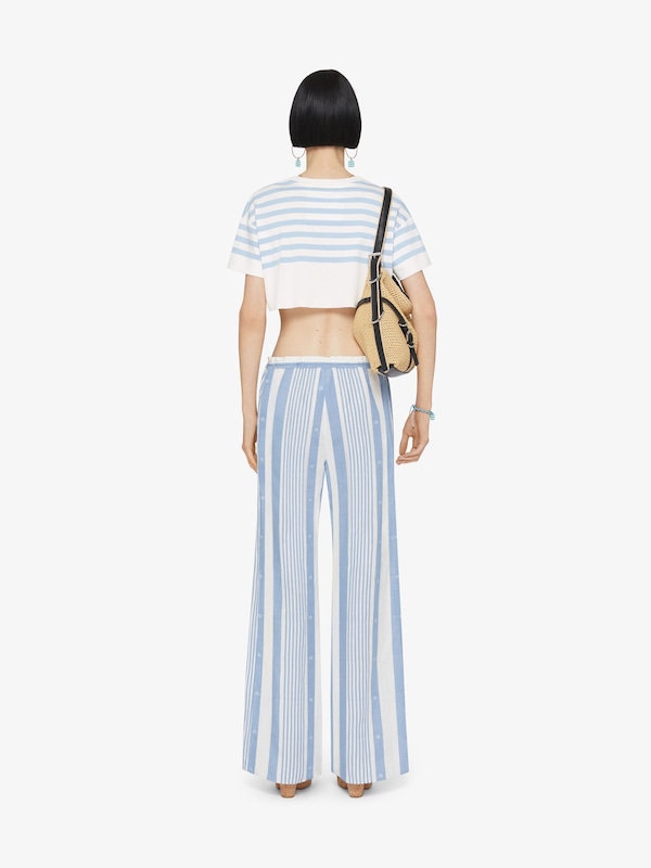 Givenchy Pants in cotton and linen with 4G stripes Solo queda un día