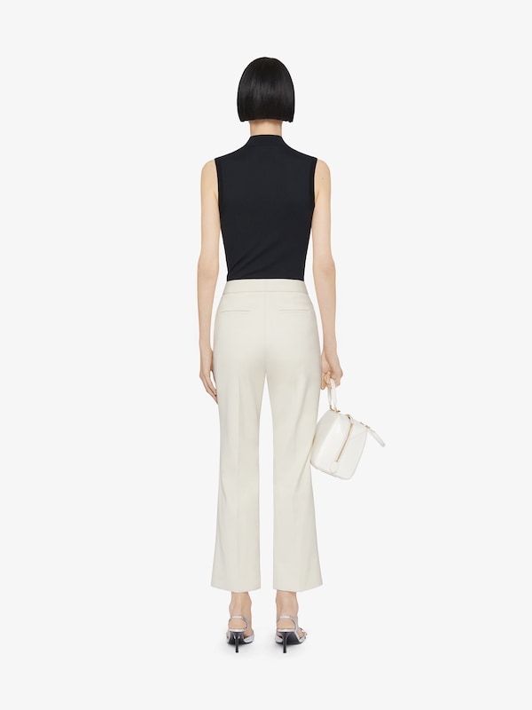 Givenchy Cropped fit tailored pants in cotton Liquidación