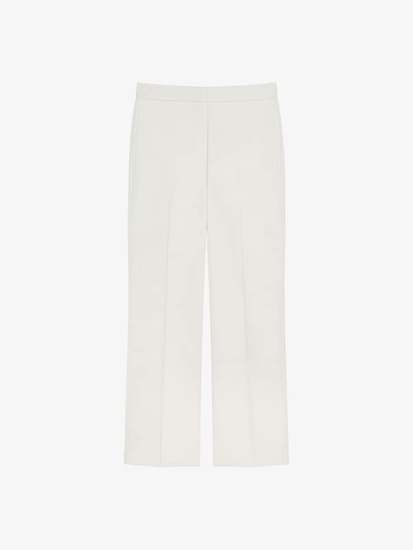 Givenchy Cropped fit tailored pants in cotton Liquidación