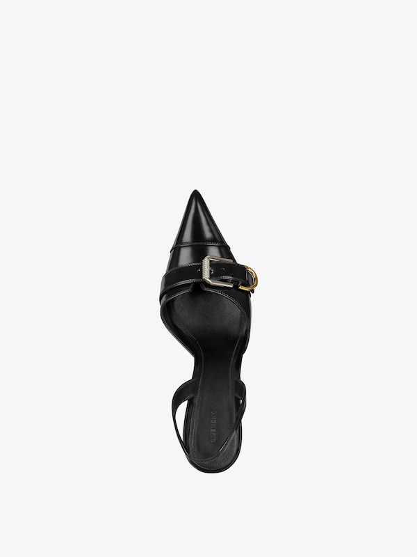 Givenchy Voyou slingbacks in leather Ofertas de temporada