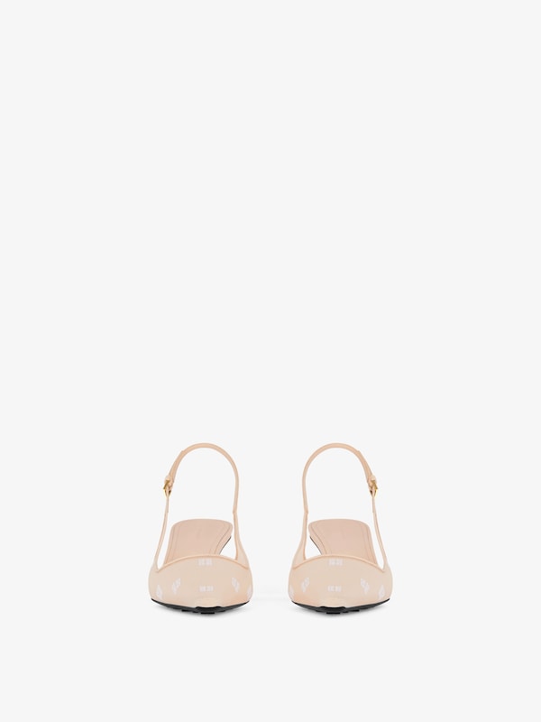 Givenchy G Cube slingbacks in 4G mesh 2025