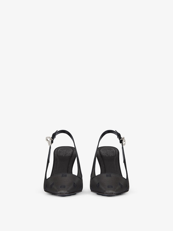 Givenchy G Cube slingbacks in 4G mesh En línea