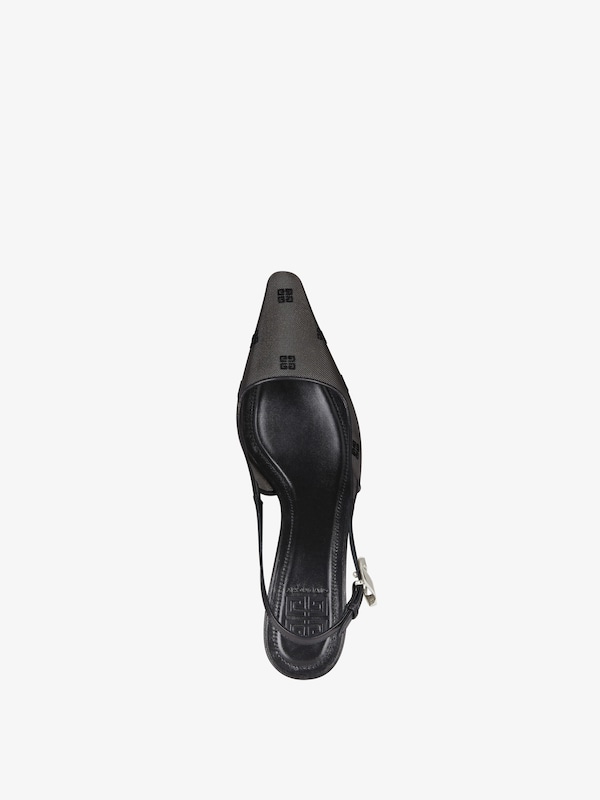 Givenchy G Cube slingbacks in 4G mesh En línea