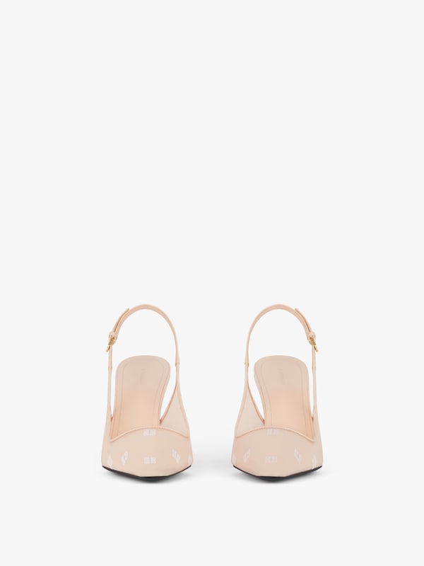 Givenchy G Cube slingbacks in 4G mesh Outlet