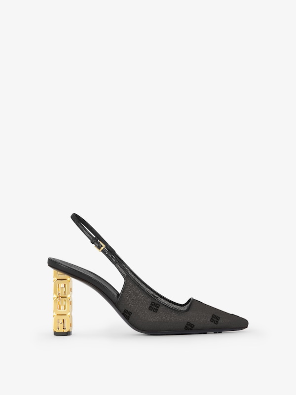 Givenchy G Cube slingbacks in 4G mesh Outlet online