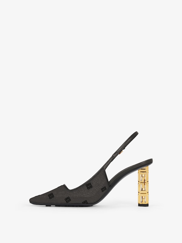 Givenchy G Cube slingbacks in 4G mesh Outlet online