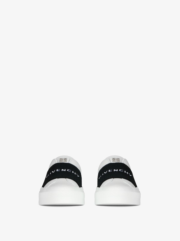 Givenchy City Sport sneakers in leather with GIVENCHY strap Rebajas