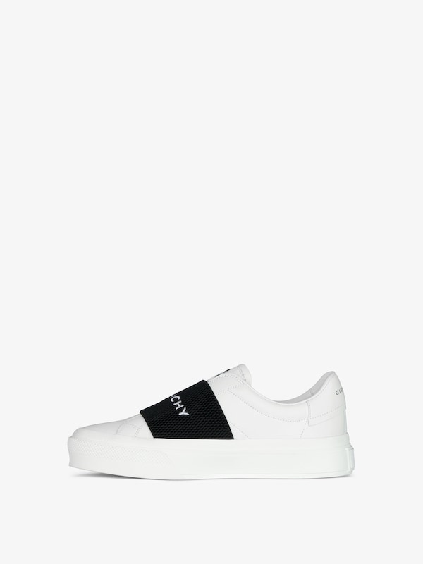 Givenchy City Sport sneakers in leather with GIVENCHY strap Rebajas