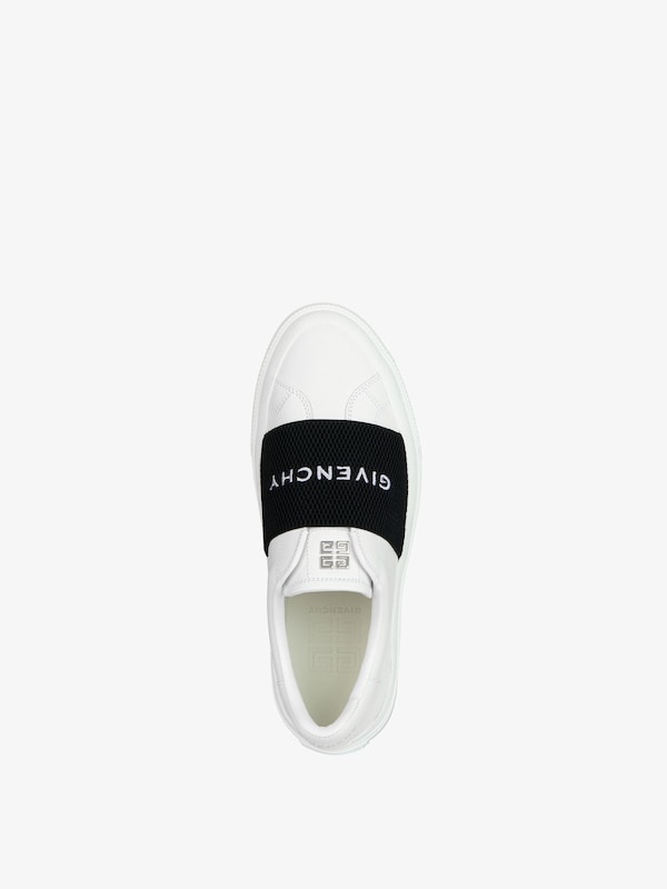 Givenchy City Sport sneakers in leather with GIVENCHY strap Rebajas