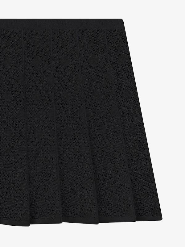 Givenchy Pleated skirt in monogram 72 jacquard Oferta exclusiva