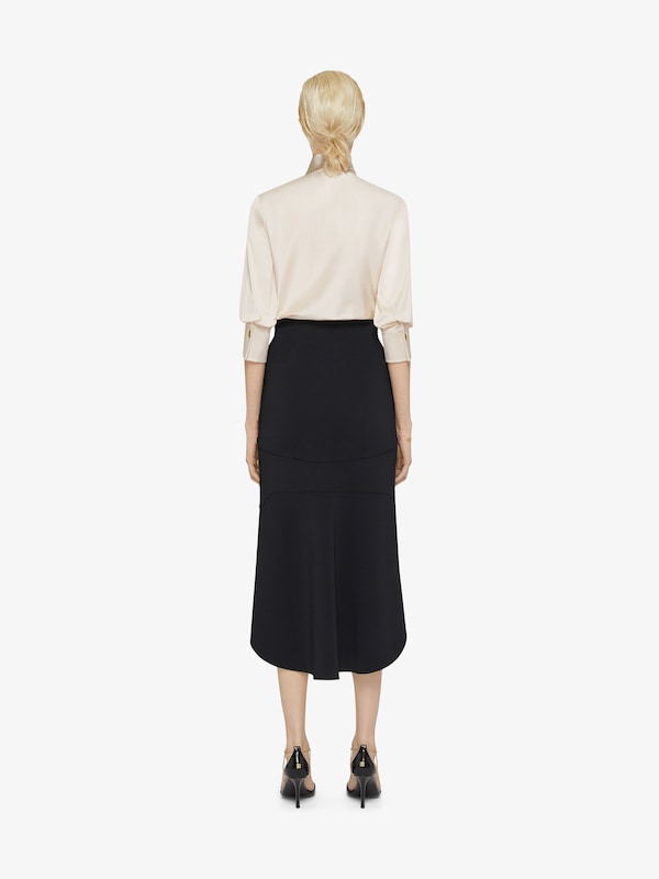 Givenchy Skirt in Punto Milano with buttons Outlet