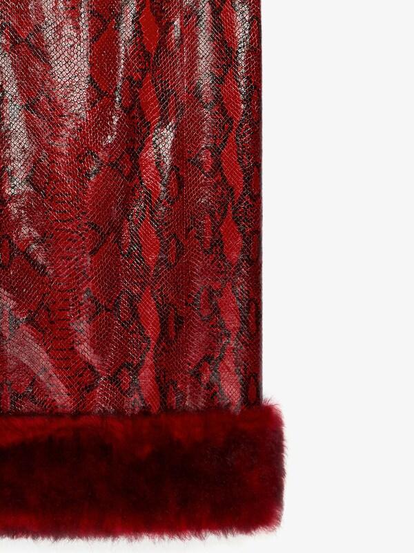 Givenchy Skirt in python print leather and fur Outlet online