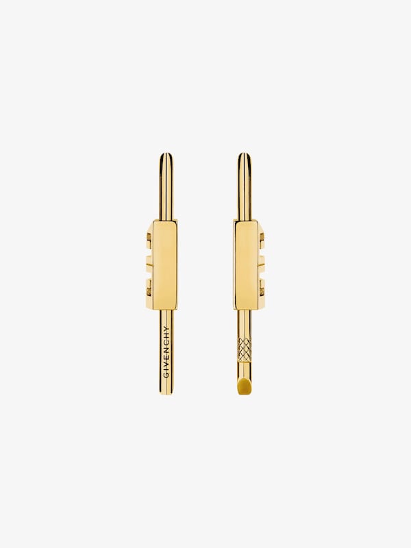 Givenchy Lock earrings in metal Venta caliente