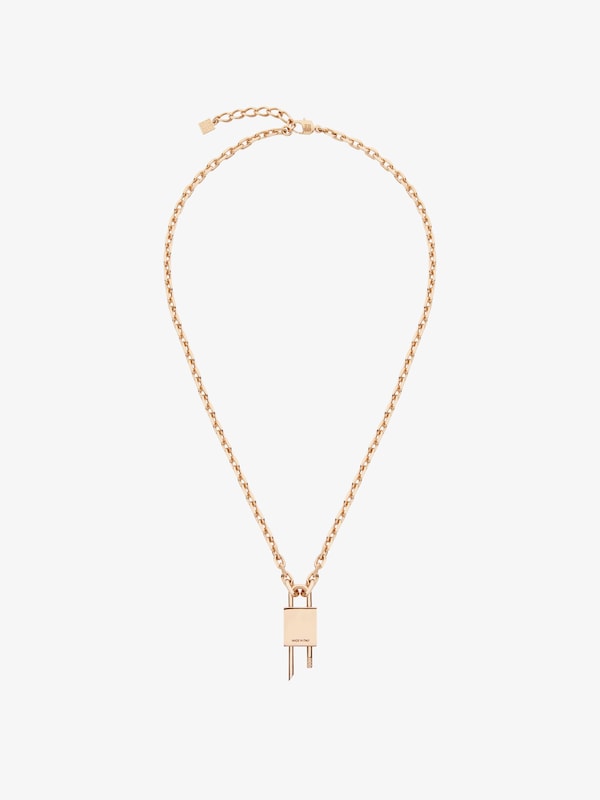 Givenchy Lock necklace in metal En oferta