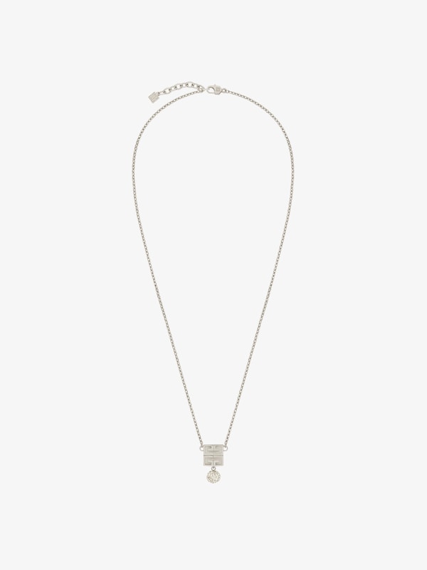 Givenchy 4G necklace in metal with crystals Rebajas de fábrica