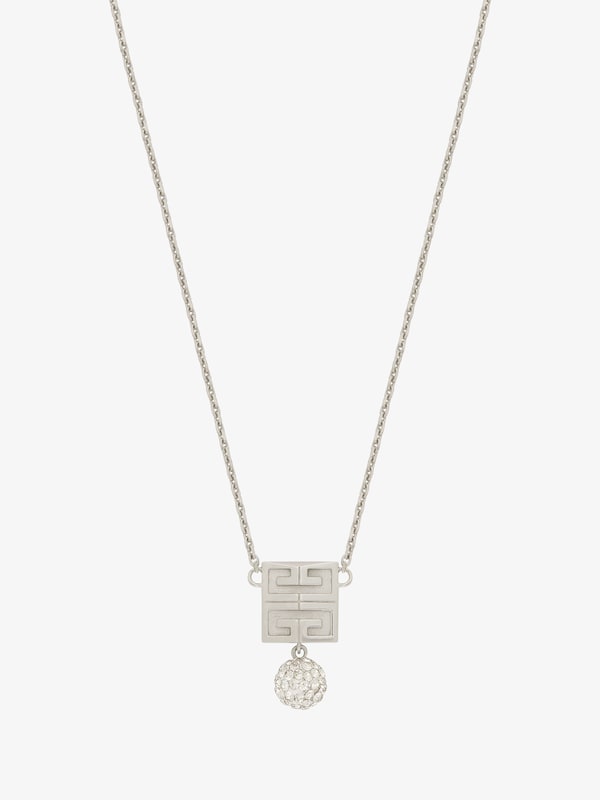 Givenchy 4G necklace in metal with crystals Rebajas de fábrica