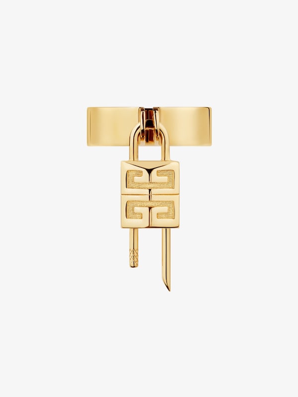Givenchy Mini Lock ring in metal Los más vendidos