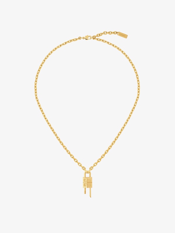 Givenchy Mini Lock necklace in metal Ventas relámpago