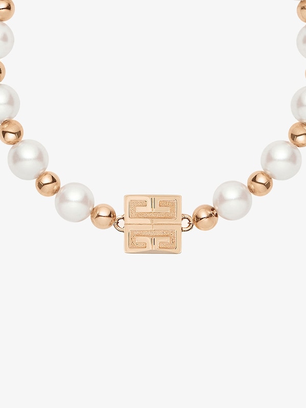 Givenchy 4G bracelet in metal with pearls Tienda