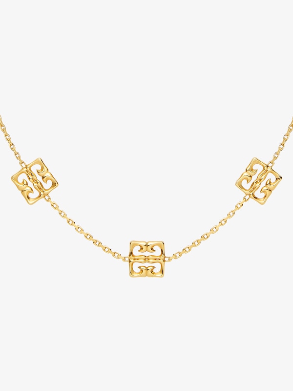 Givenchy 4G Liquid multi necklace in metal Mejor oferta