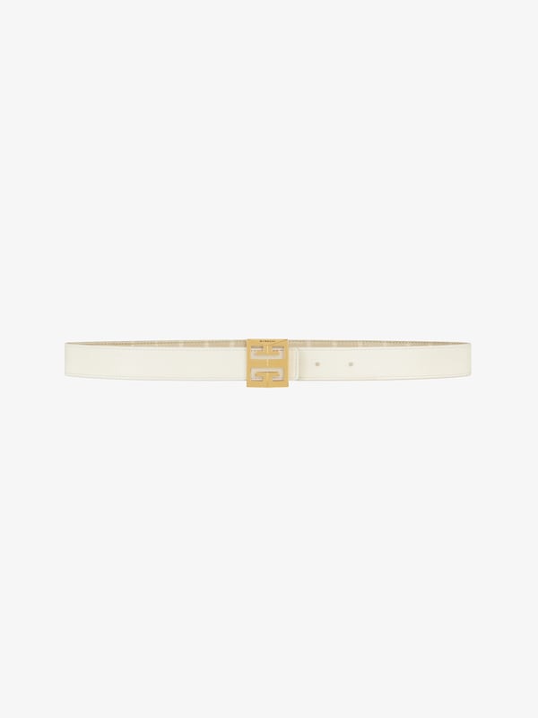 Givenchy 4G reversible belt in coated canvas Último día