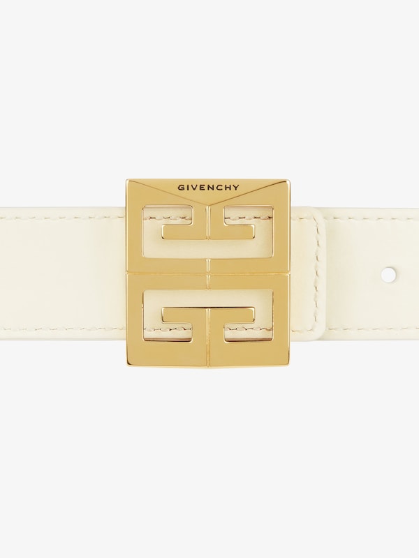 Givenchy 4G reversible belt in coated canvas Último día