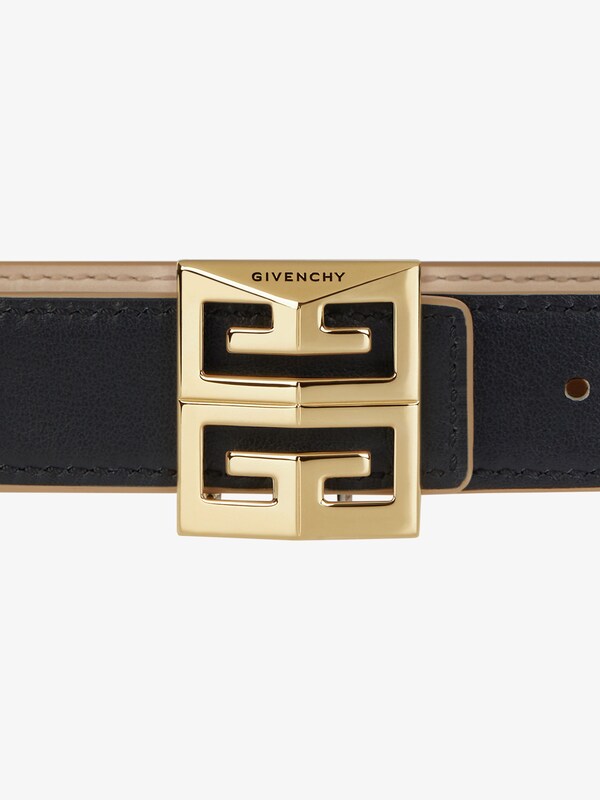 Givenchy G Reversible belt in patent leather Precio de fábrica