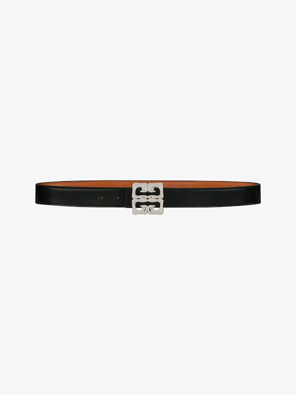 Givenchy 4G reversible belt in shiny leather Promoción por tiempo limitado