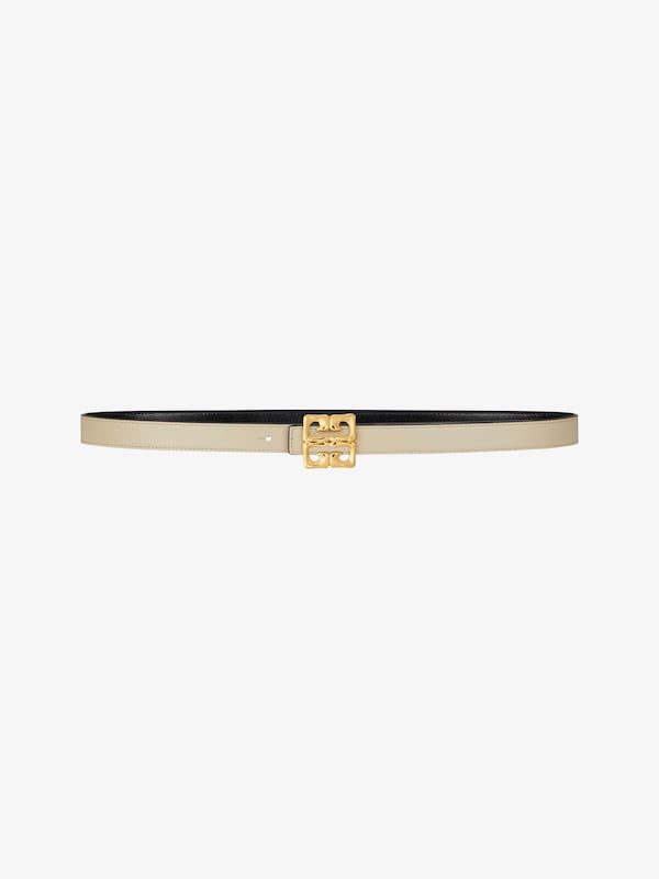 Givenchy 4G Liquid reversible belt in leather Oferta especial de fábrica