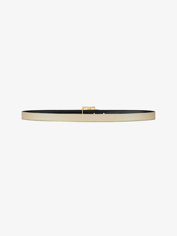 Givenchy 4G Liquid reversible belt in leather Oferta especial de fábrica