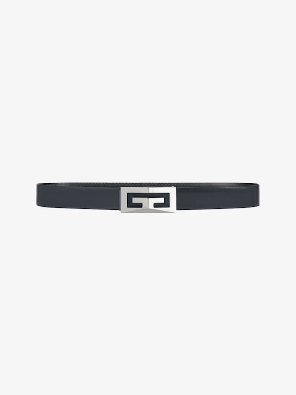 Givenchy 2G reversible belt in 4G Micro leather Promoción trimestral