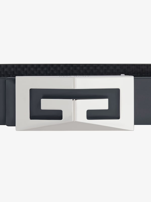 Givenchy 2G reversible belt in 4G Micro leather Promoción trimestral